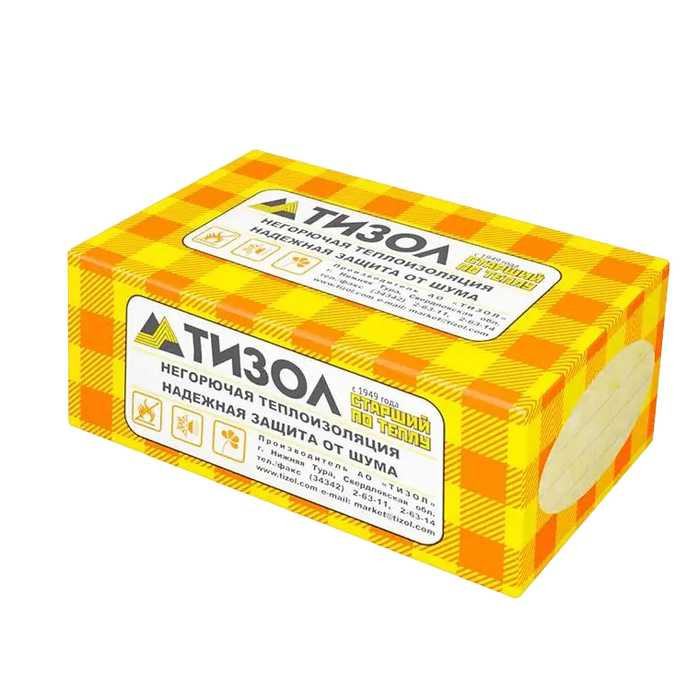 Утеплитель Тизол РУФ Н 120 140х600х1200